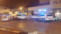 صور: إلقاء زجاجة حارقة تجاه دورية شرطة في مدينة يافا دون وقوع إصابات